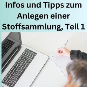 Infos und Tipps zum Anlegen einer Stoffsammlung, Teil 1